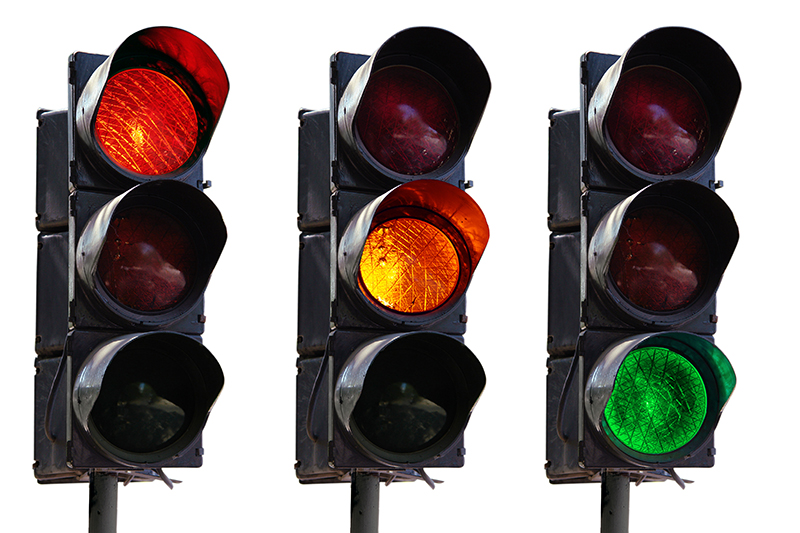 Traffic lights provide great variable insight using just 3 status types