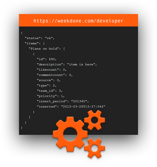 weekdone-reporting-developer-API