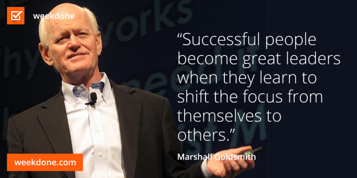 Marshall Goldsmith on leadership