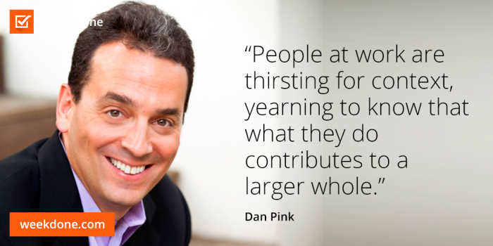 Dan Pink - feedback