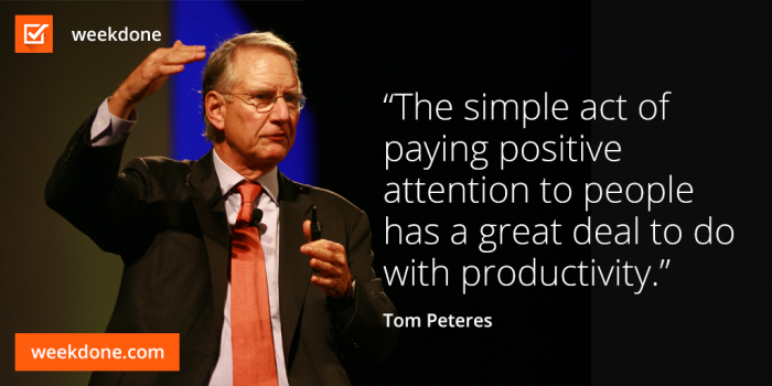 Tom Peteres - productivity