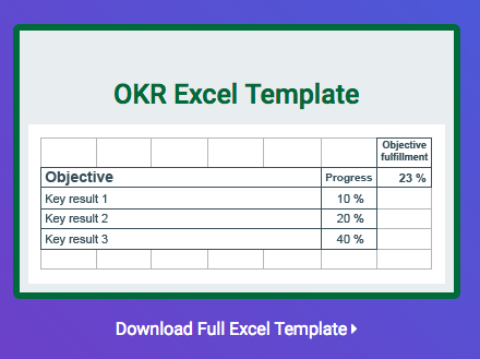 Why Spreadsheets Don't Work for OKR