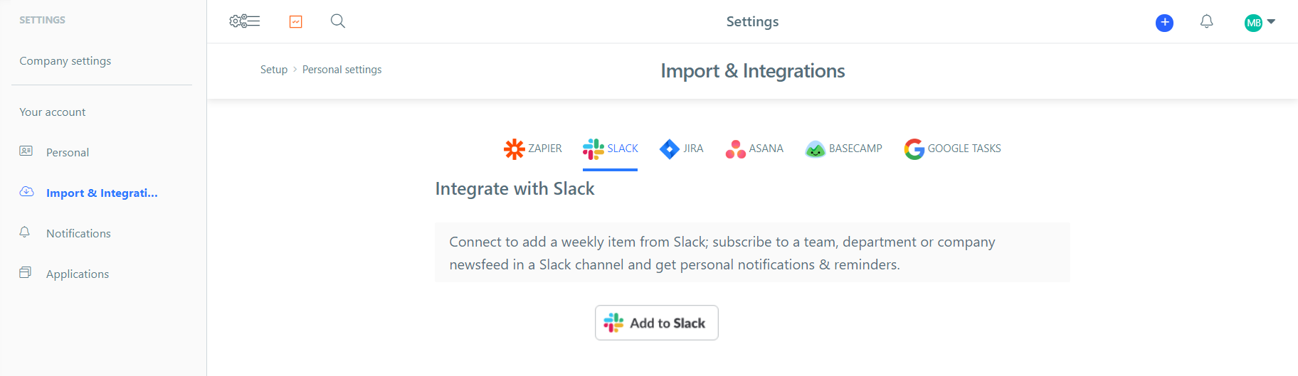 trello slack integration