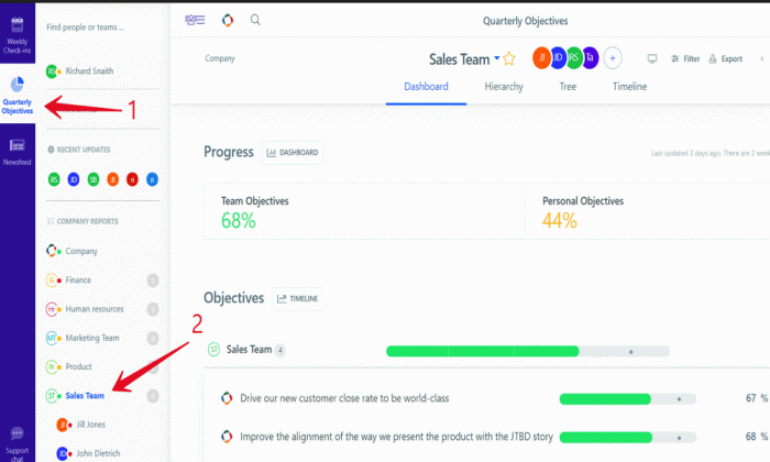 employee recognition software weekdone