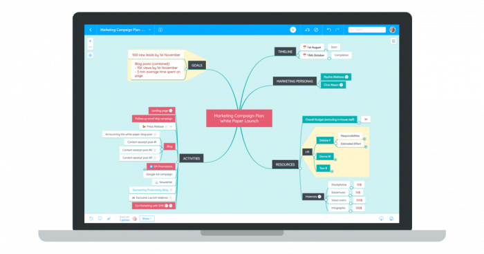 Mindmeister for team brainstorming