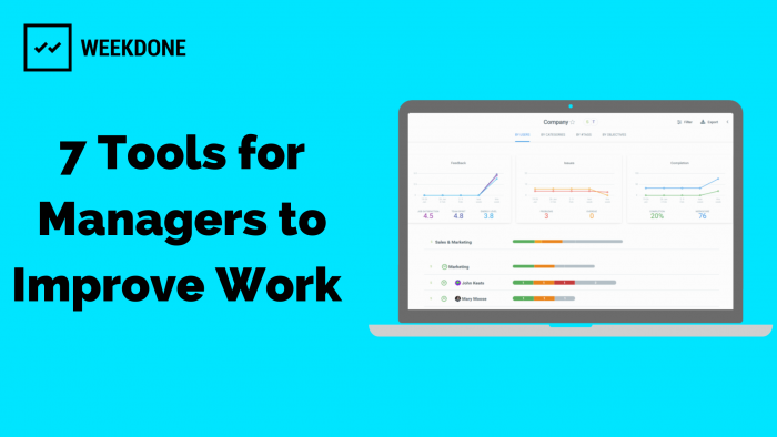 7 Tools for Managers to Improve Work