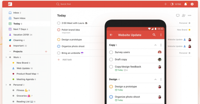 Todoist list 