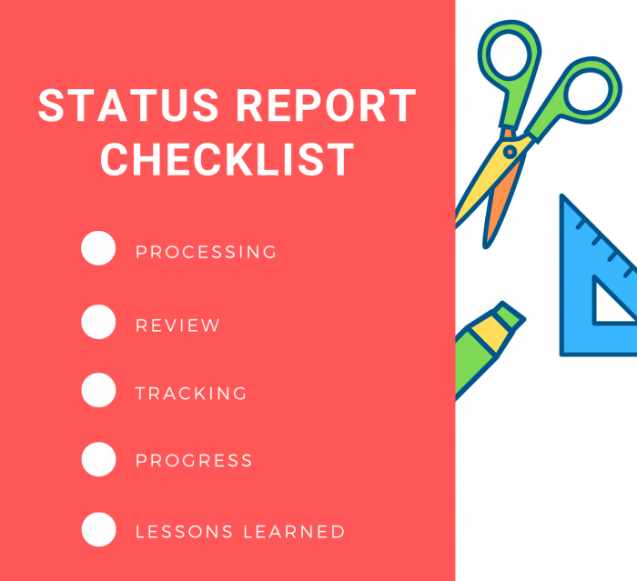 Status Report Checklist for Remote Teams - Weekdone