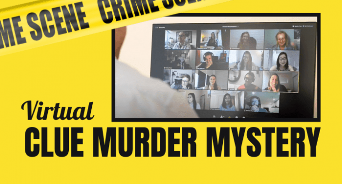 Virtual Murder Mystery Team Building