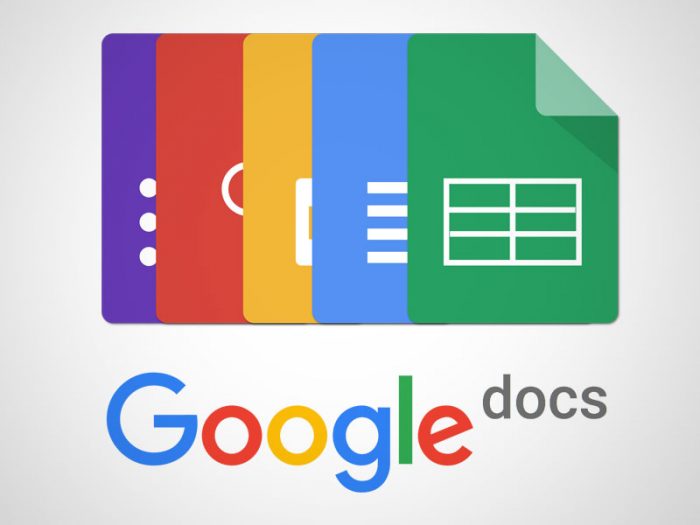 Google docs for sharing