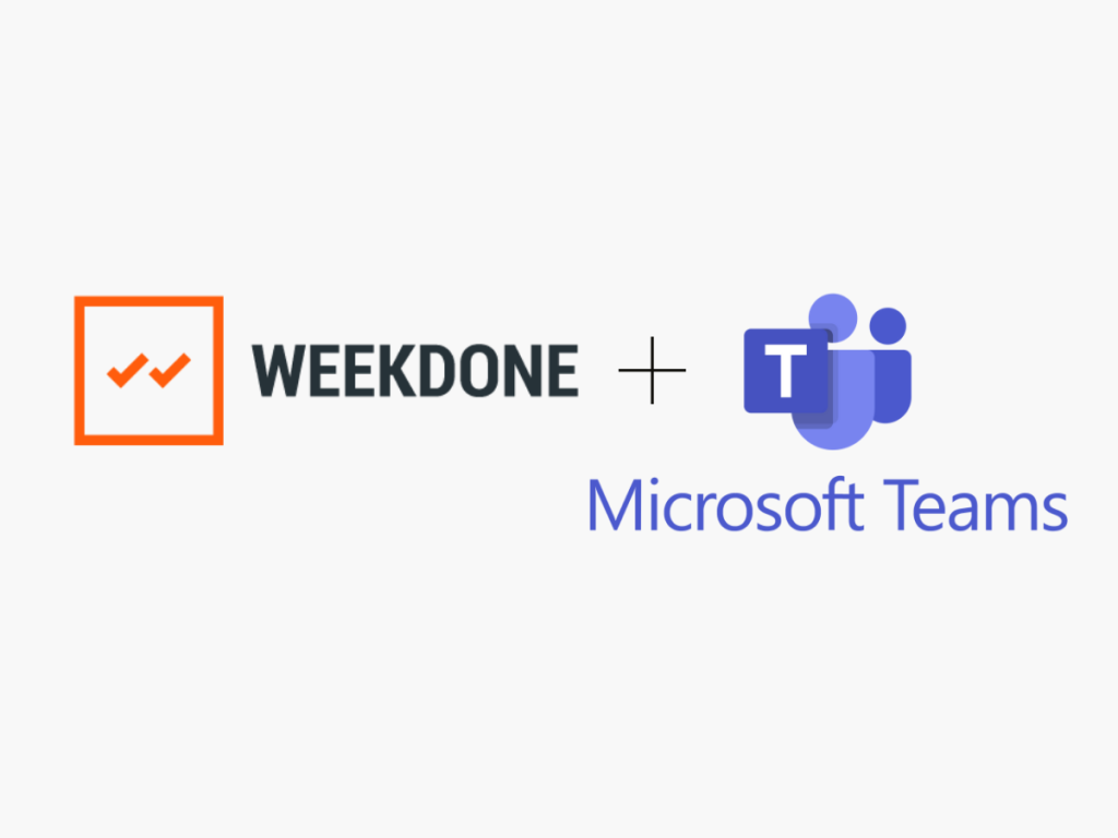 Weekdone and Microsoft Teams App