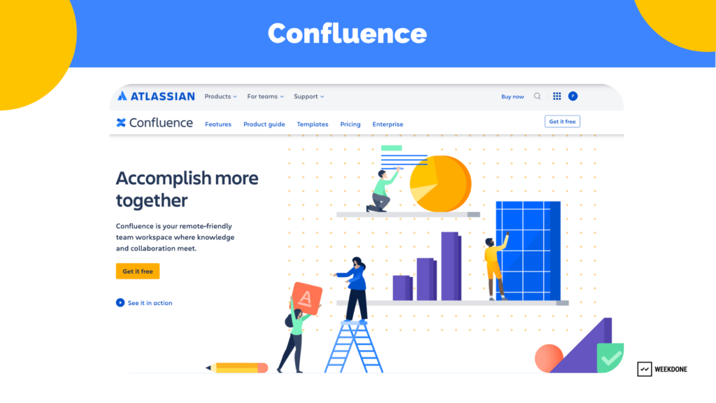 Goal-setting software: Confluence