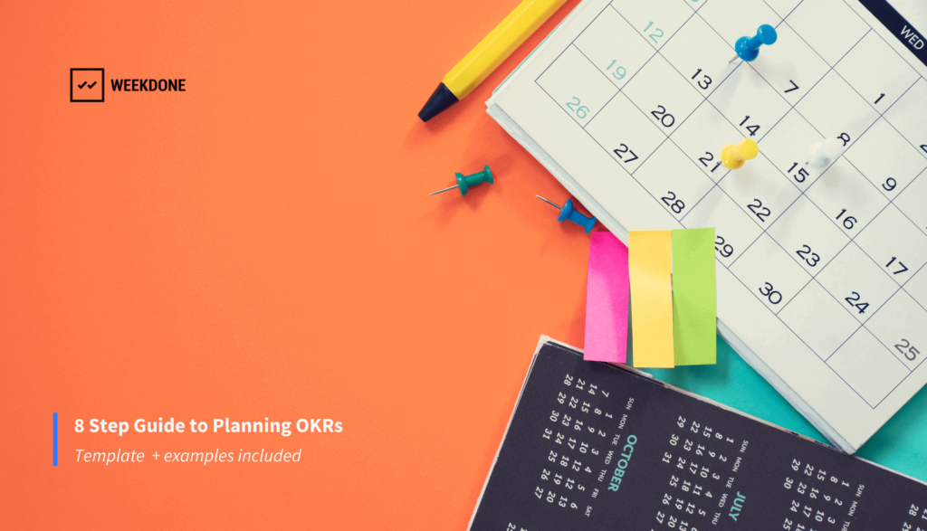 OKR planning - Weekdone Blog header image